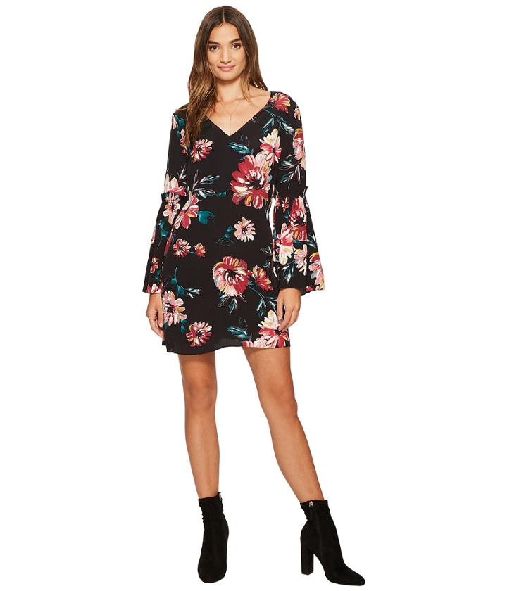 1.state - Bell Sleeve Swing Dress