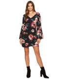 1.state - Bell Sleeve Swing Dress