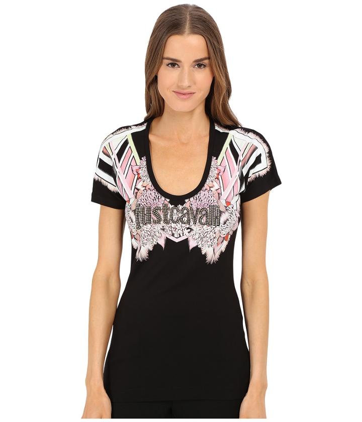 Just Cavalli - Jc Studded Logo Tee