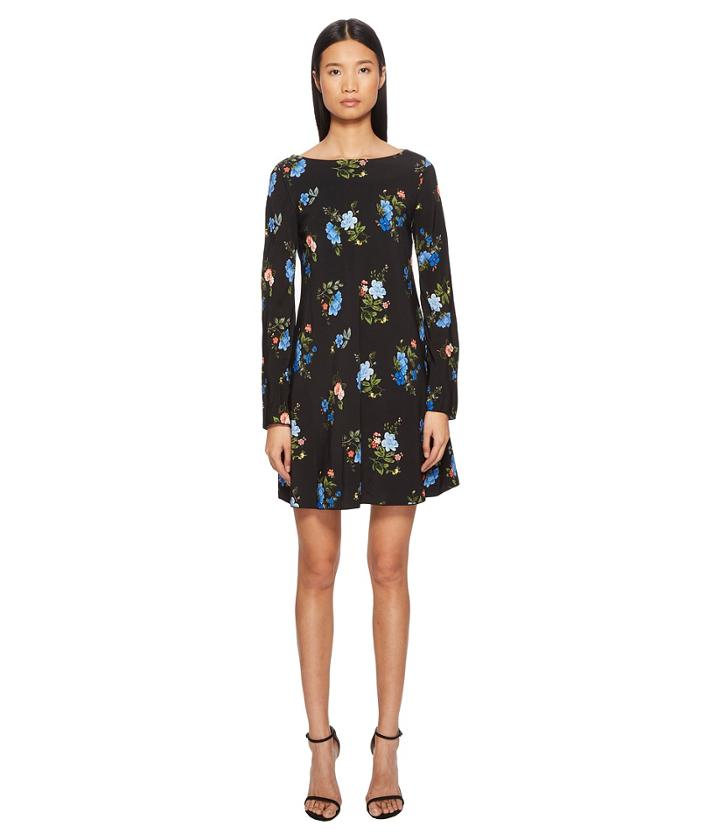 Sportmax - Nettare Floral Long Sleeve Dress
