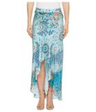Hale Bob - Room To Glow Stretch Satin Skirt