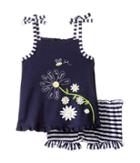 Mud Pie - Daisy Tank Top And Bloomers Set