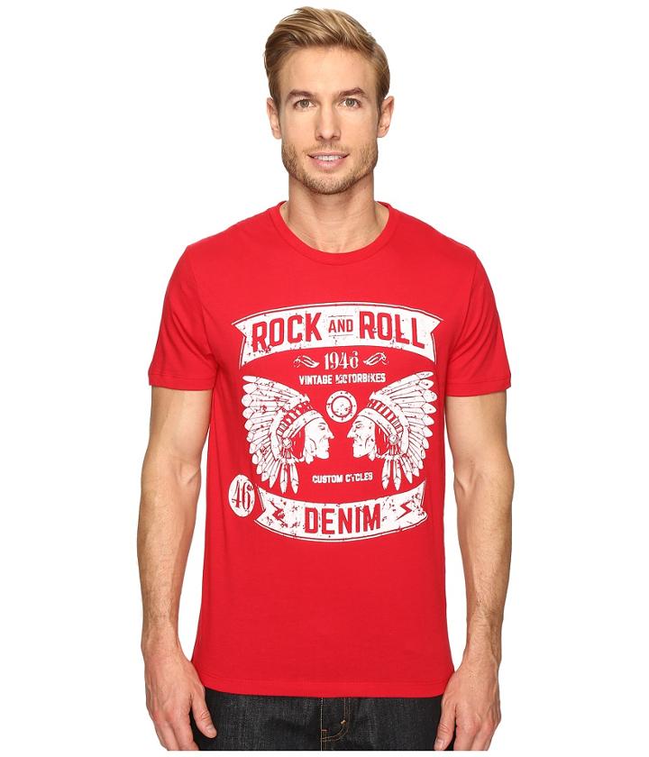Rock And Roll Cowboy - Short Sleeve T-shirt P9-9243