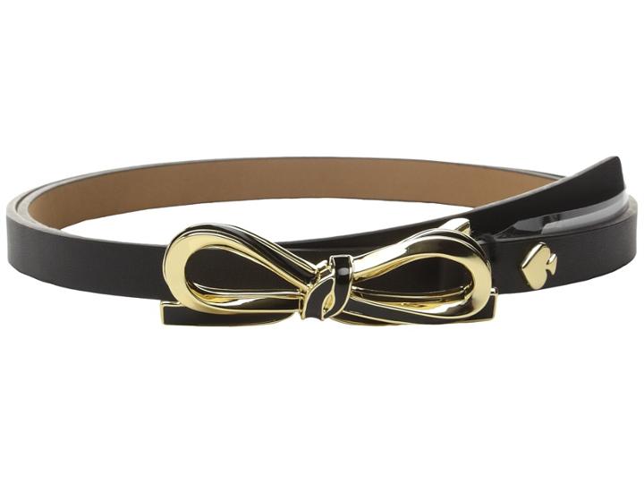 Kate Spade New York - Nappa Belt W/ Mini Bow