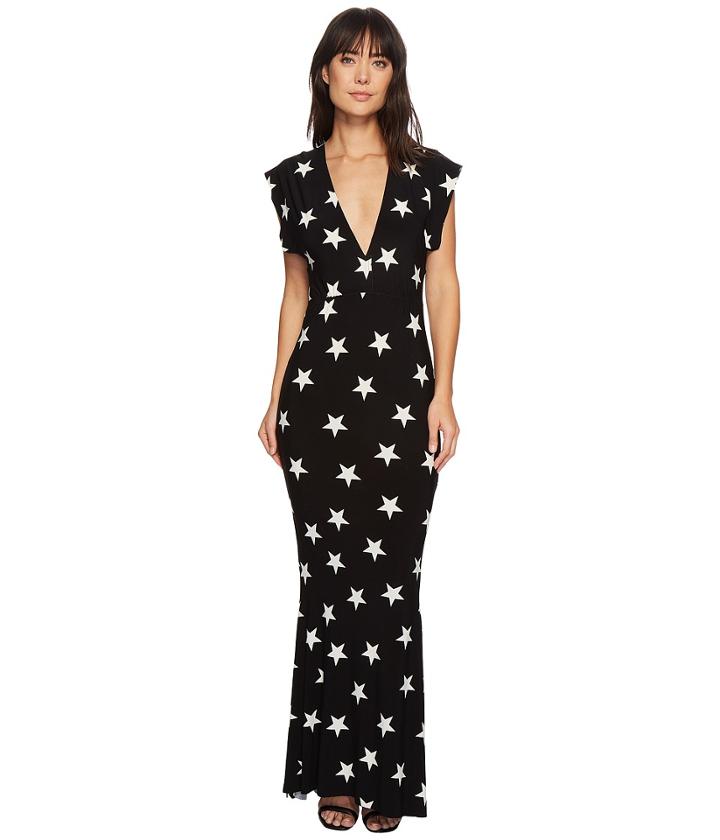 Kamalikulture By Norma Kamali - V-neck Rectangle Gown