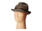 Carlos By Carlos Santana Wool Felt Teardrop Fedora W/ Guitar Pin