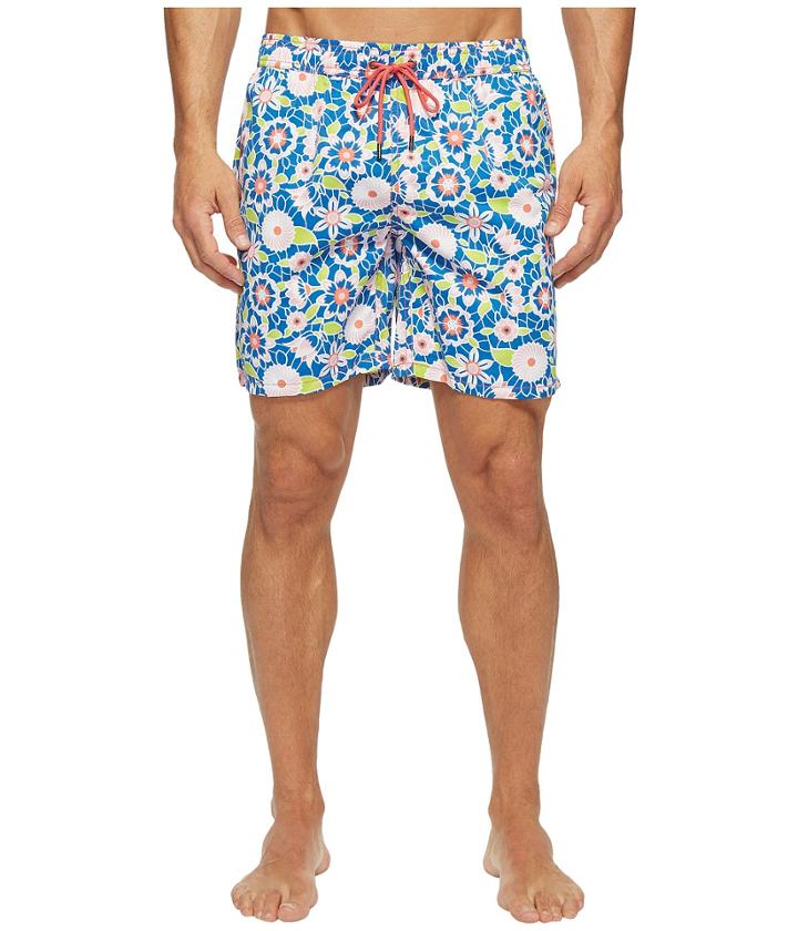 Mr. Swim - Lace Floral Printed Dale Swim Trunk