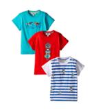 Armani Junior - Multicolor Graphic T-shirts Set Of Three
