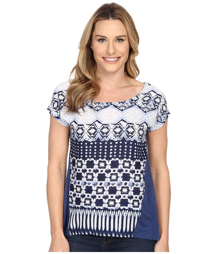 Roper - 0231 Aztec Print Dolman Sleeve Top
