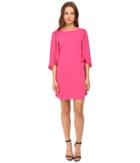 Halston Heritage - Flutter Sleeve Mini Dress