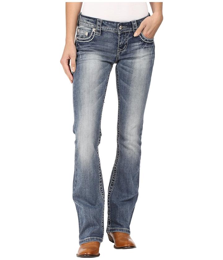 Stetson - 818 Contemporary Bootcut With Heavy Contrast Stitch And Flap Back Pocket