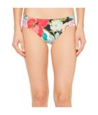 Trina Turk - Royal Botanical Side Shirred Hipster Bikini Bottom