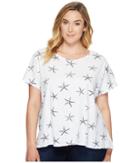 Extra Fresh By Fresh Produce - Plus Size Sea Star Keepsake Tee