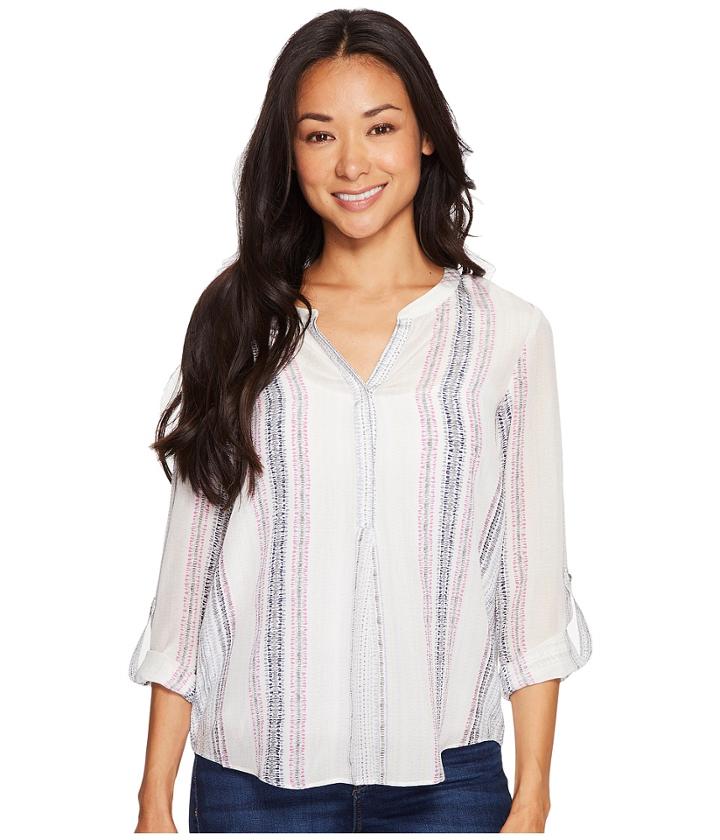 Nic+zoe - Petite Stitch Lines Top