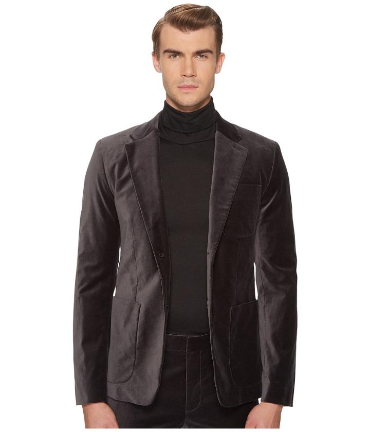 Vince - Velvet Patch Pocket Blazer