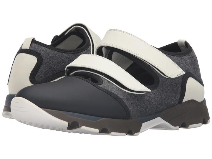 Marni - Felt/rubberized Fabric Sneaker