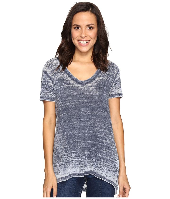 Allen Allen - Short Sleeve High-low Tee