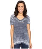 Allen Allen - Short Sleeve High-low Tee