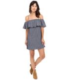 Brigitte Bailey - Nailah Striped Spaghetti Strap Dress