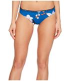 Red Carter - Plumeria Full Coverage Reversible Hipster Bikini Bottom