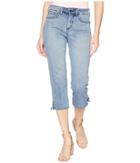 Nydj - Capris With Lace-up Hem In Point Dume