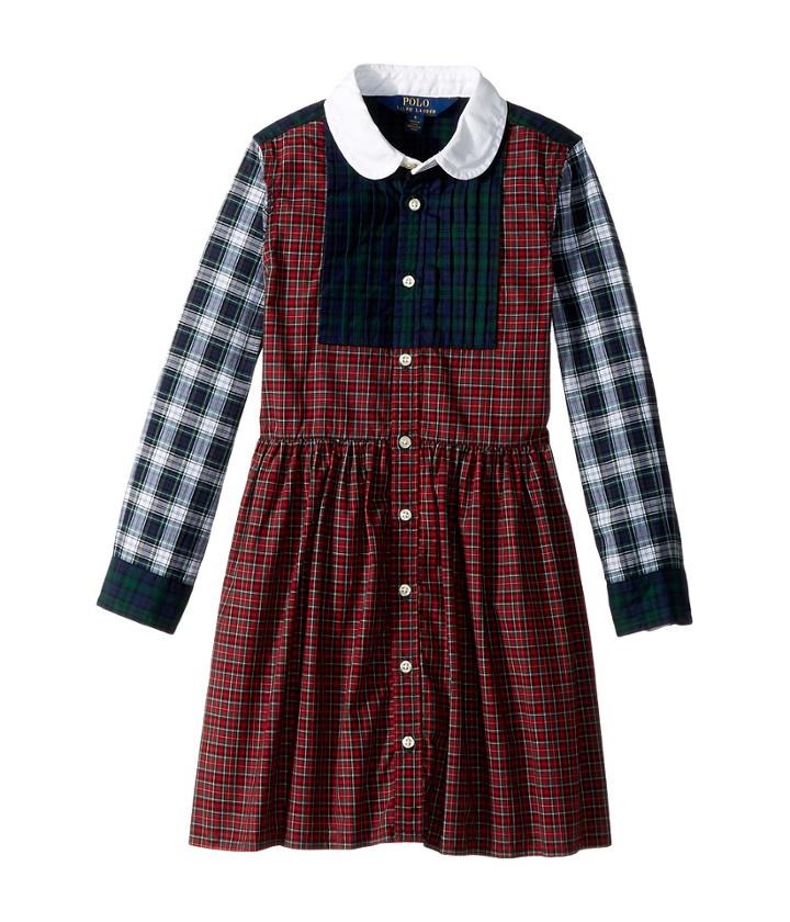 Polo Ralph Lauren Kids - Tartan Cotton Shirtdress