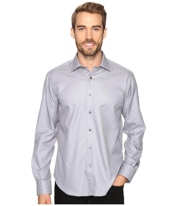 Bugatchi - Lando Long Sleeve Woven Shirt