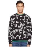 Mcq - All Over Logo Sweatshirt