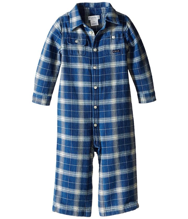 Ralph Lauren Baby - Vintage Twill Matlock One-piece Coveralls