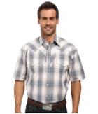 Stetson - Stormy Plaid Snap Front Short Sleeve Shirt
