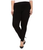 Hue - Plus Size Styletech High Waist Blackout Ponte Leggings