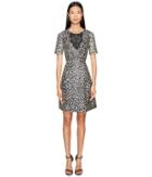 Yigal Azrou  L - Tribal Patchwork A-line Dress