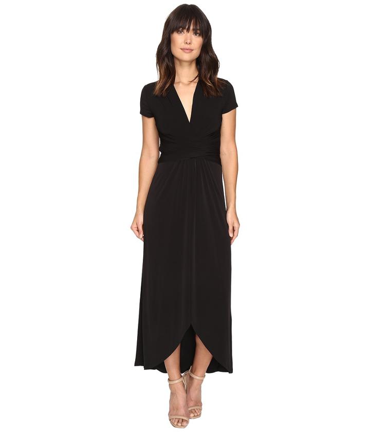 Michael Michael Kors - Cap Sleeve Maxi Wrap Dress