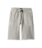 Hudson Kids - High Tech French Terry Shorts In Charcoal