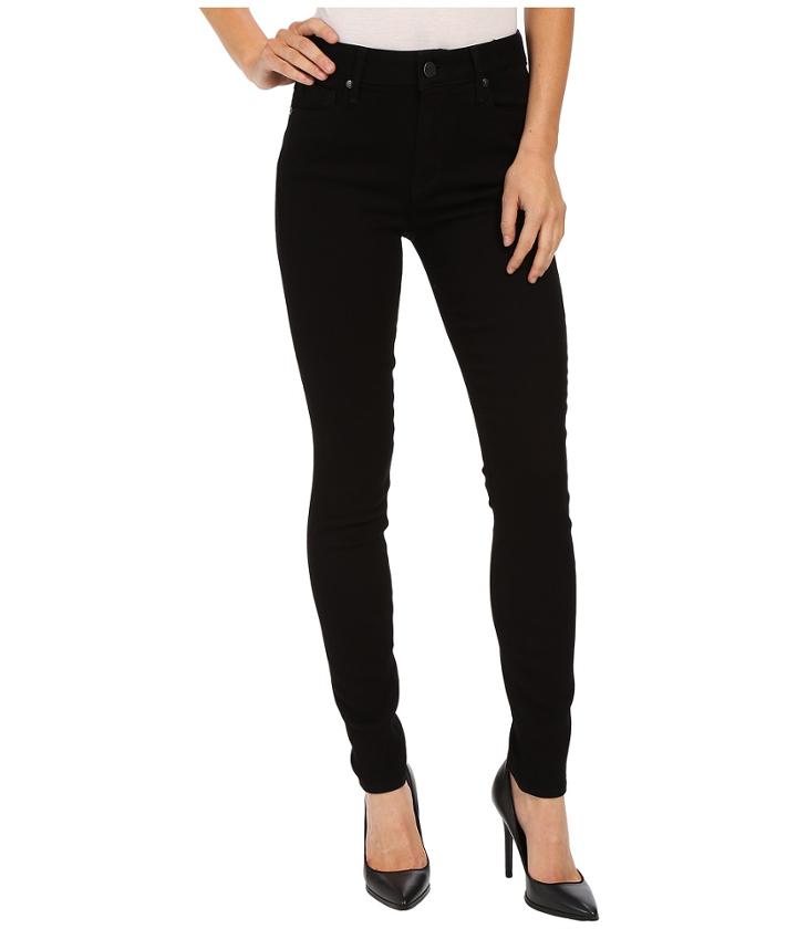 Parker Smith - Bombshell Bell High Rise Skinny Jeans In Noir