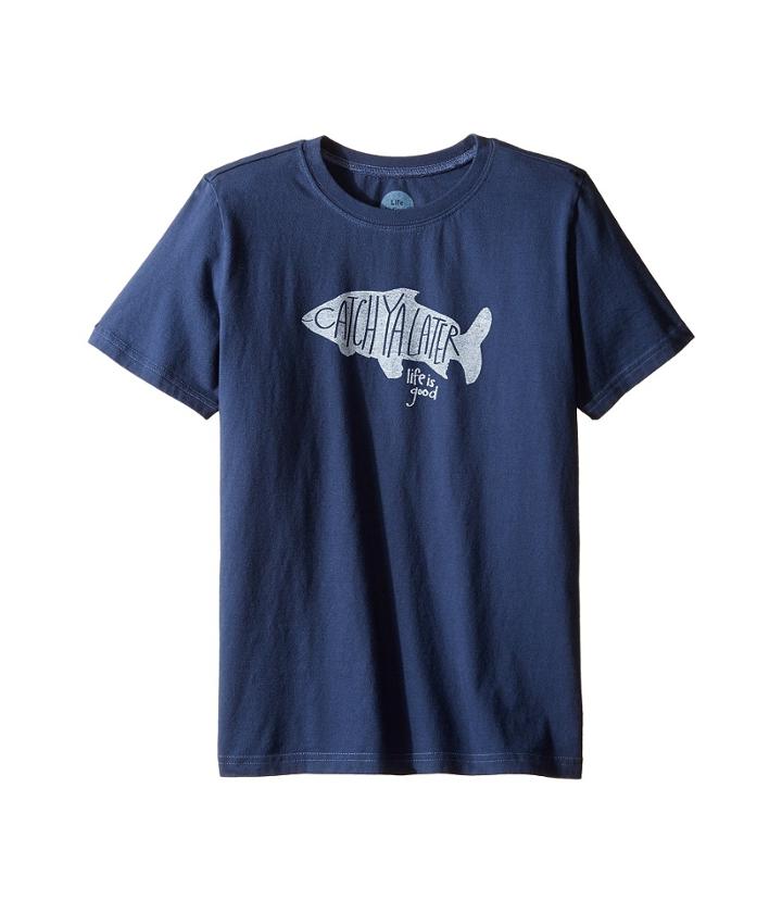 Life Is Good Kids - Catch Ya Fish Tee