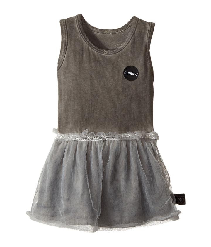 Nununu - Dyed Tulle All-in-one Skirt Dress