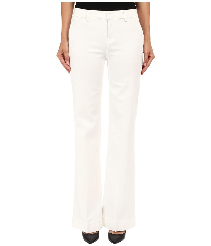 Level 99 - Natasha High Waist Flare In Cream