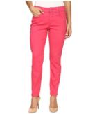 Nydj Petite - Petite Clarissa Ankle Jeans In Exotic Melon Colored Bull Denim