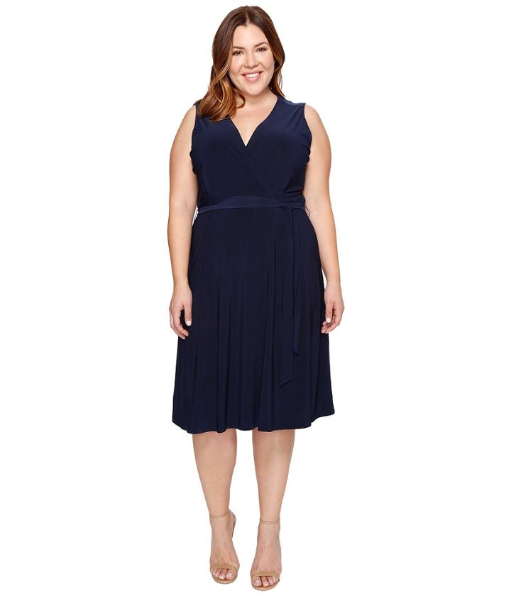 B Collection By Bobeau Curvy - Plus Size Addie Wrap Dress