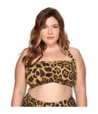 Lauren Ralph Lauren - Plus Size Leopard Retro Halter