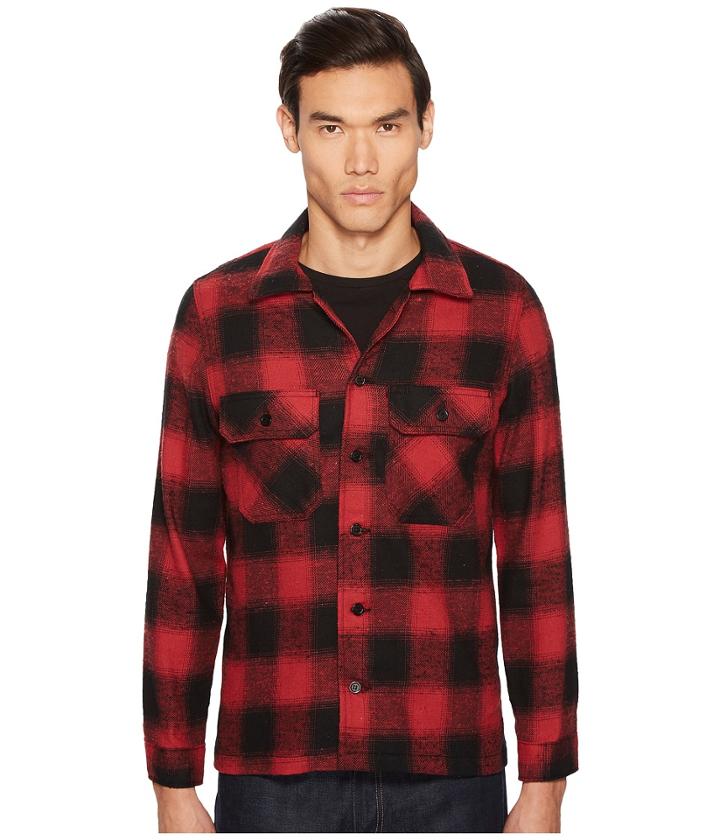 Naked &amp; Famous - Nep Buffalo Check Work Shirt Jacket