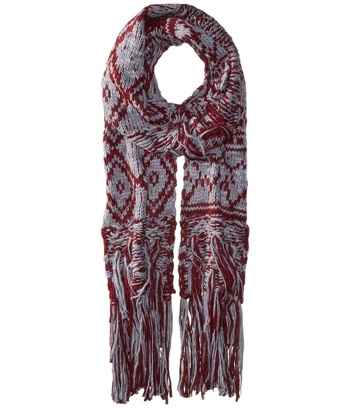 Bcbgeneration - Mixed Fringe Long And Skinny Scarf