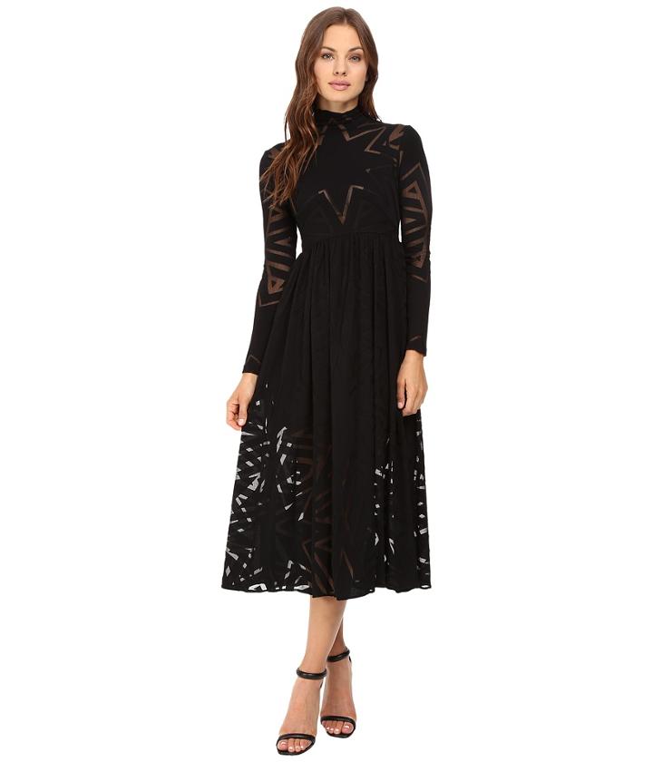 Mara Hoffman - Compass Burnout Midi Dress