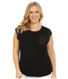Calvin Klein Plus - Plus Size T-shirt W/ One-pocket
