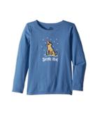 Life Is Good Kids - Shine On Rocket Long Sleeve Crusher Tee