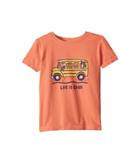 Life Is Good Kids - School Bus Friends Crusher Tee