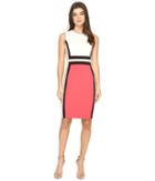 Calvin Klein - Sleeveless Color Block Sheath Cd7m1v5k
