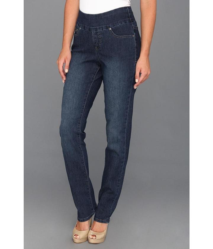 Jag Jeans Malia Pull-on Slim In Blue Shadow