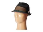 Carlos By Carlos Santana - Wool Felt Fedora W/ Contrast Stitched Brim